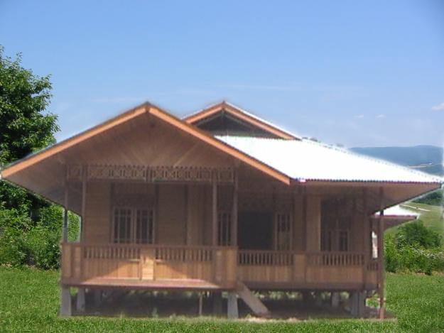 Rumah Kayu Woloan  Galeri Wisata Nusantara